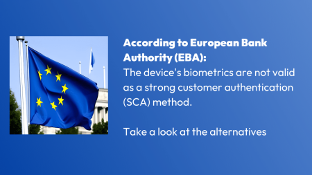 EBA SCA Phone Biometrics