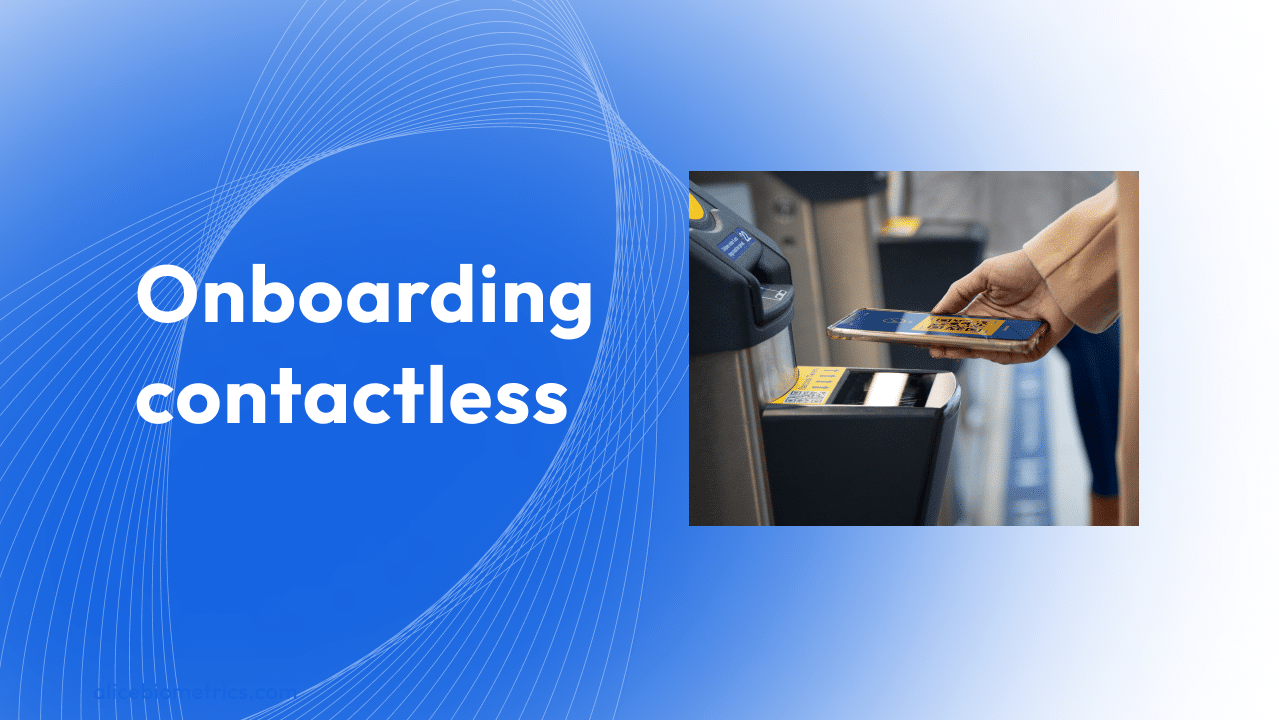 Contactless onboarding - Alice Biometrics